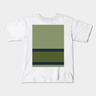 Green Green Blue Kids T-Shirt